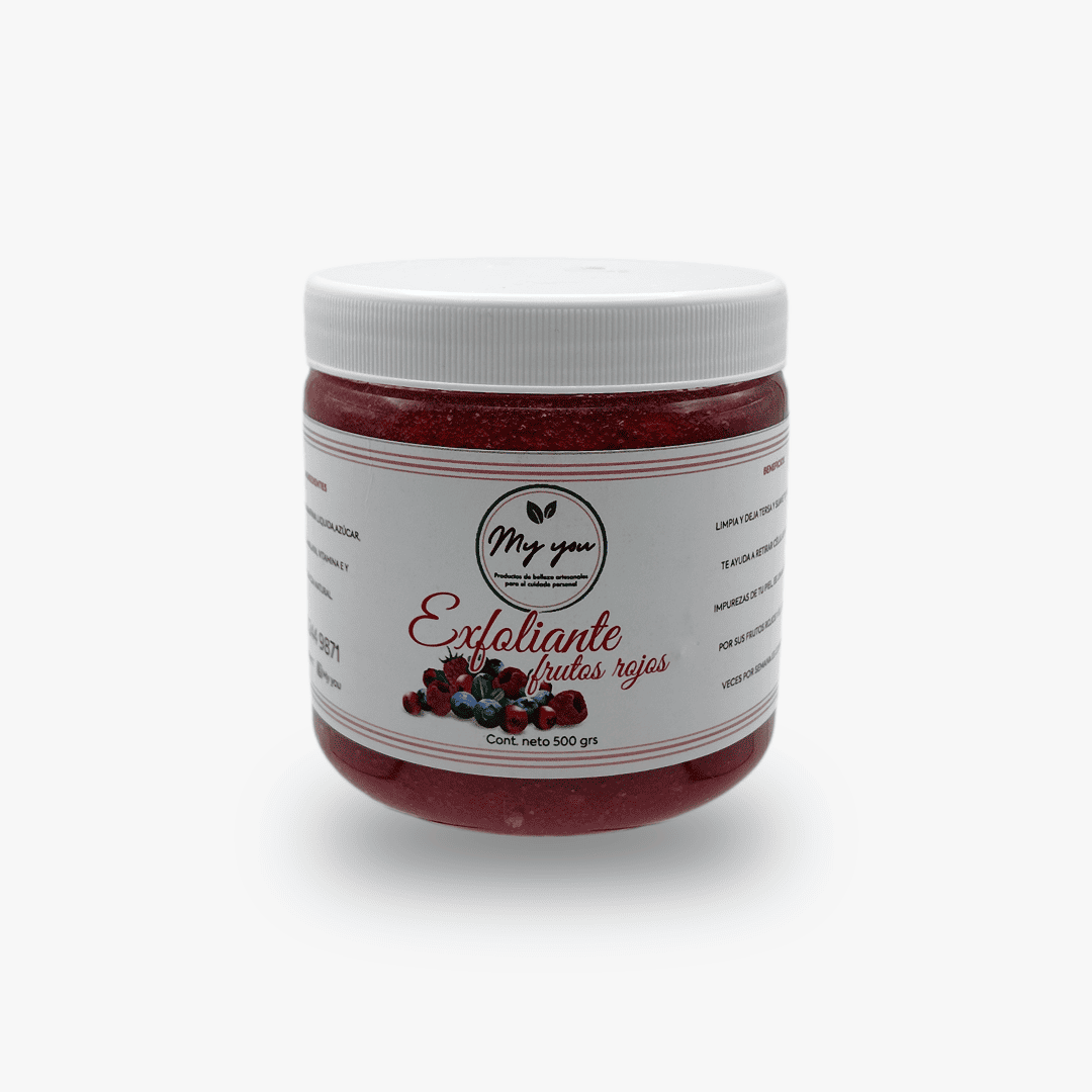 Exfoliante de Frutos Rojos