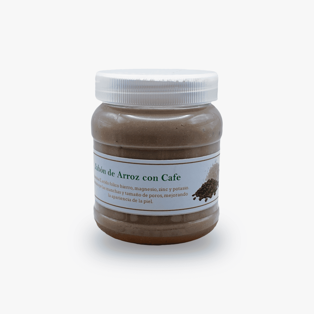 Jabón de Arroz con Café en pasta