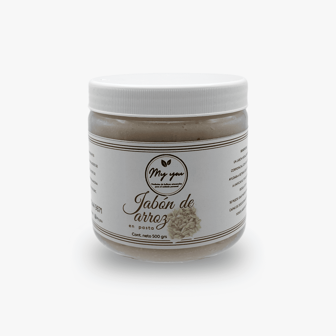 Jabón de Arroz en Pasta